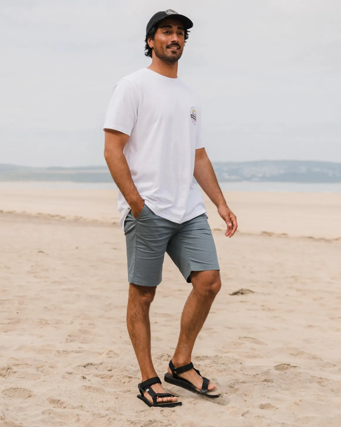 365 Light Organic Cotton Shorts - Storm Gray