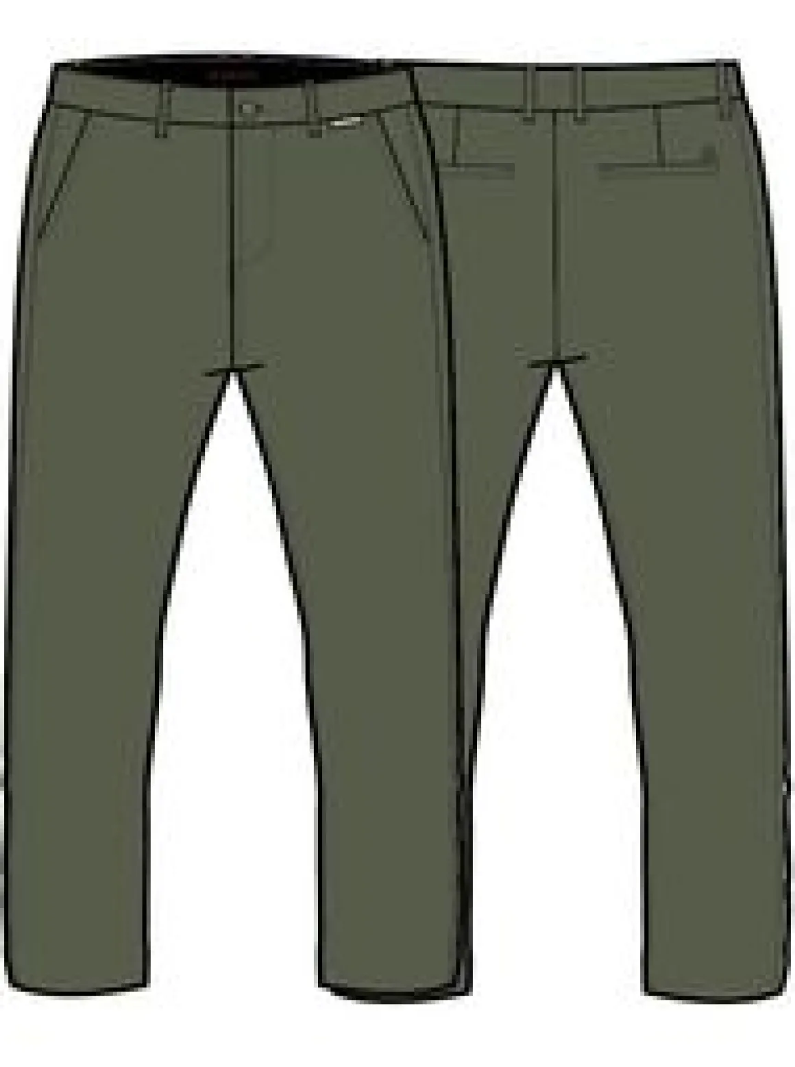 365 Organic Cotton Pant - Dusty Olive