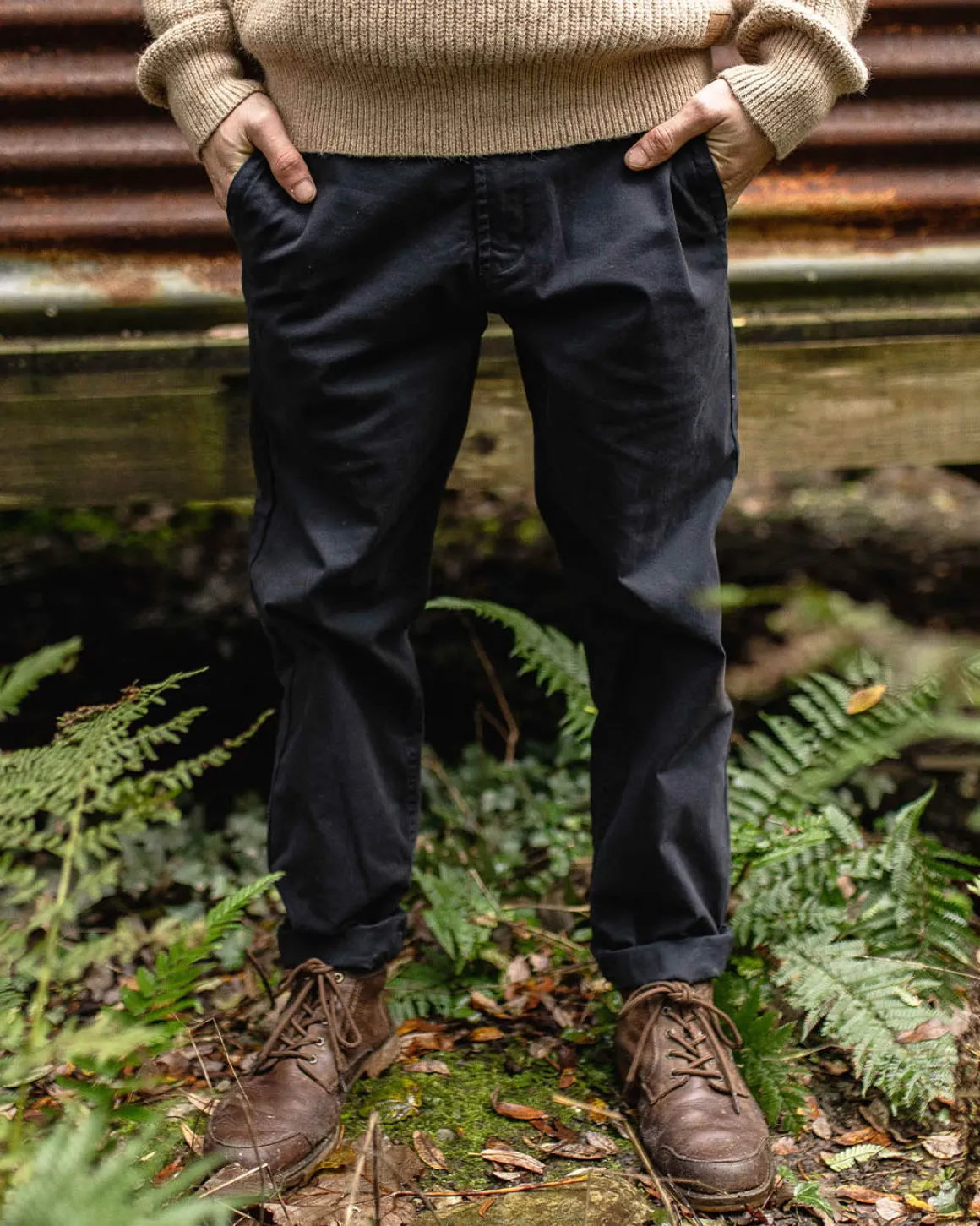 365 Organic Cotton Pant - Faded Black
