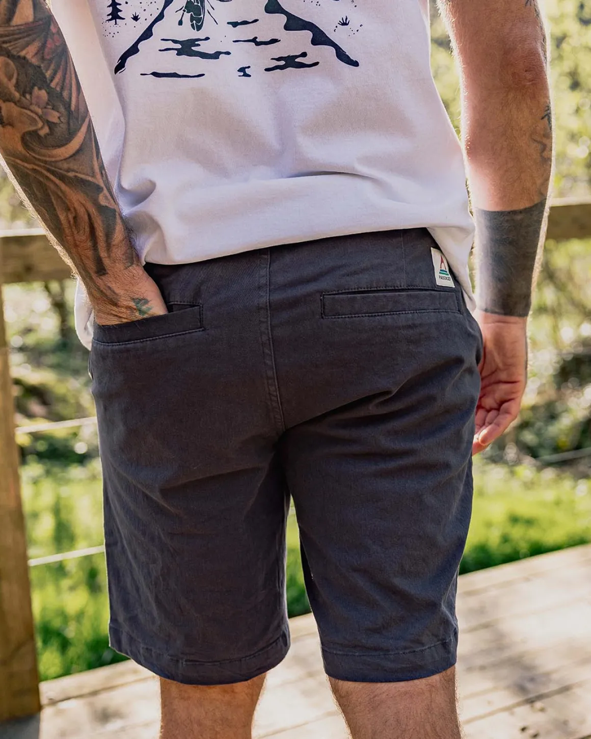 365 Organic Cotton Short - Charcoal