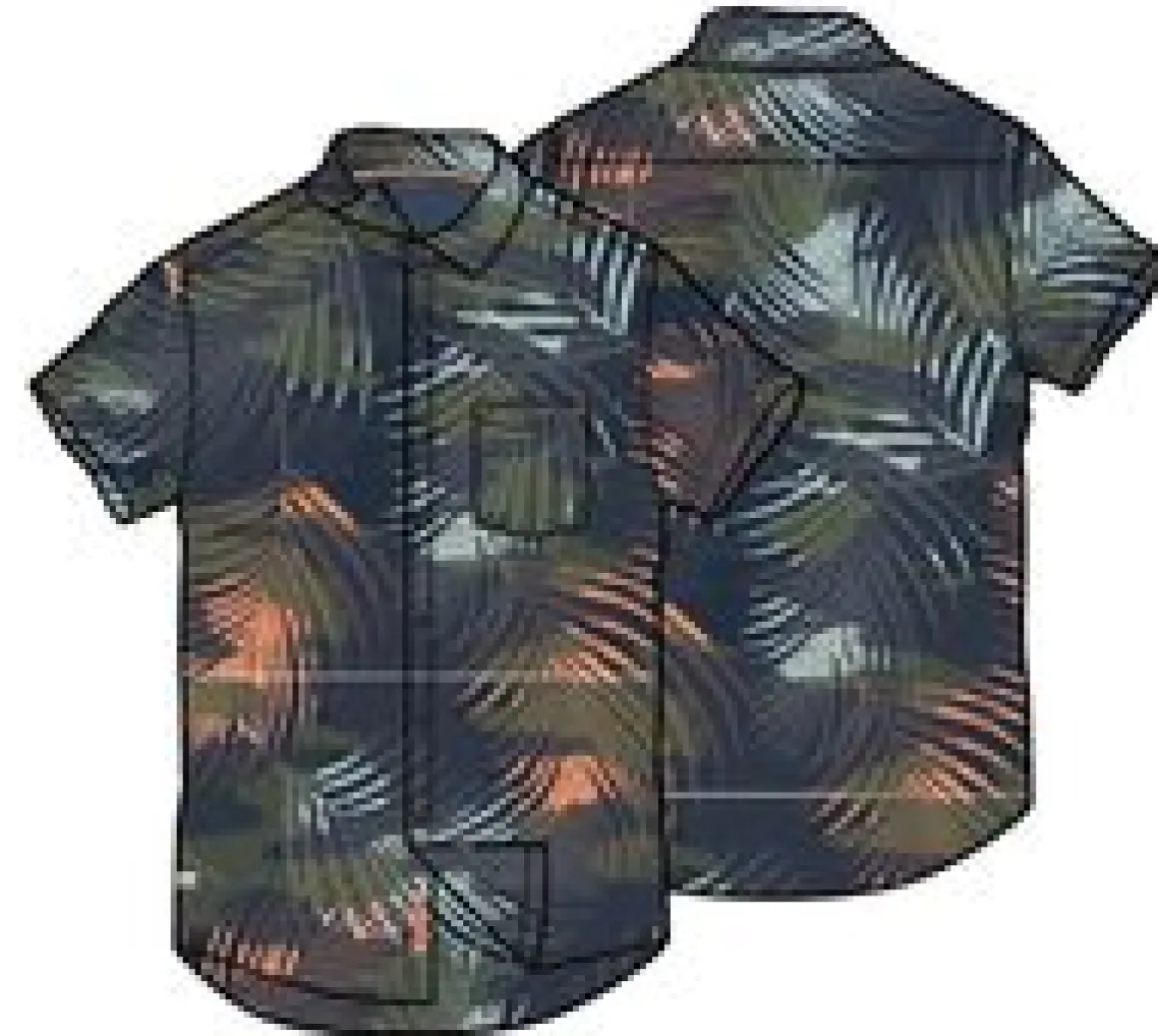 365 Recycled Active Shirt - Palm Camo Apricot