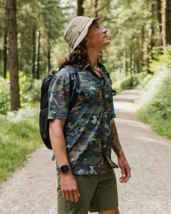 365 Recycled Active Shirt - Palm Camo Apricot