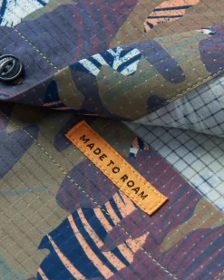 365 Recycled Active Shirt - Palm Camo Apricot