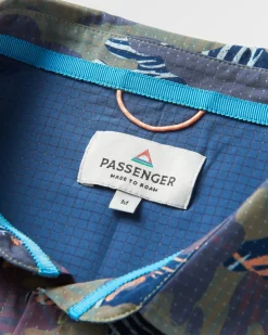 365 Recycled Active Shirt - Palm Camo Apricot