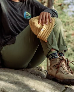 365 Trail Roll Up Pants - Khaki Green