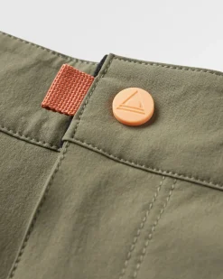 365 Trail Roll Up Pants - Khaki Green