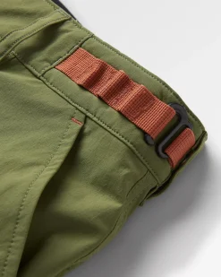 365 Trail Roll Up Short - Khaki Green