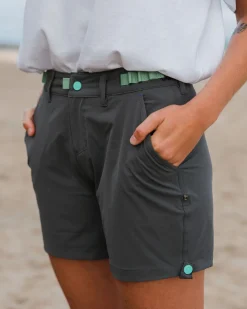 365 Trail Roll Up Shorts - Charcoal