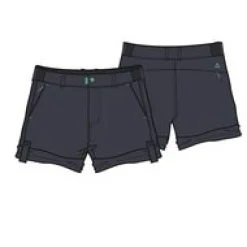 365 Trail Roll Up Shorts - Charcoal
