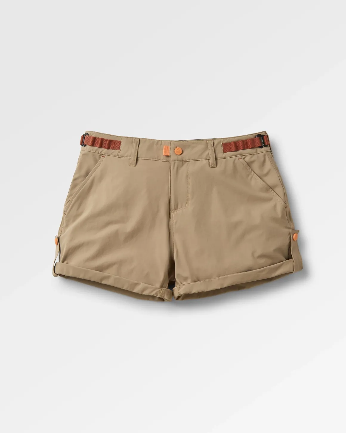 365 Trail Roll Up Shorts - Chinchilla Brown