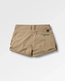 365 Trail Roll Up Shorts - Chinchilla Brown