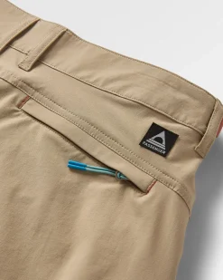 365 Trail Roll Up Shorts - Chinchilla Brown