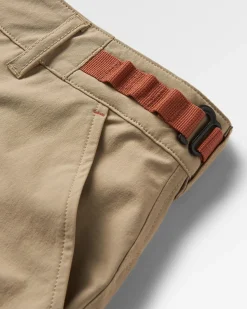 365 Trail Roll Up Shorts - Chinchilla Brown