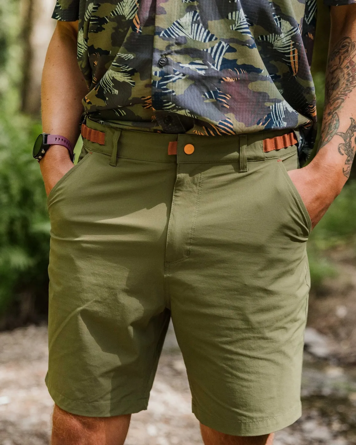 365 Trail Short - Khaki Green