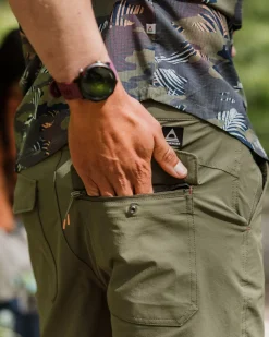 365 Trail Short - Khaki Green