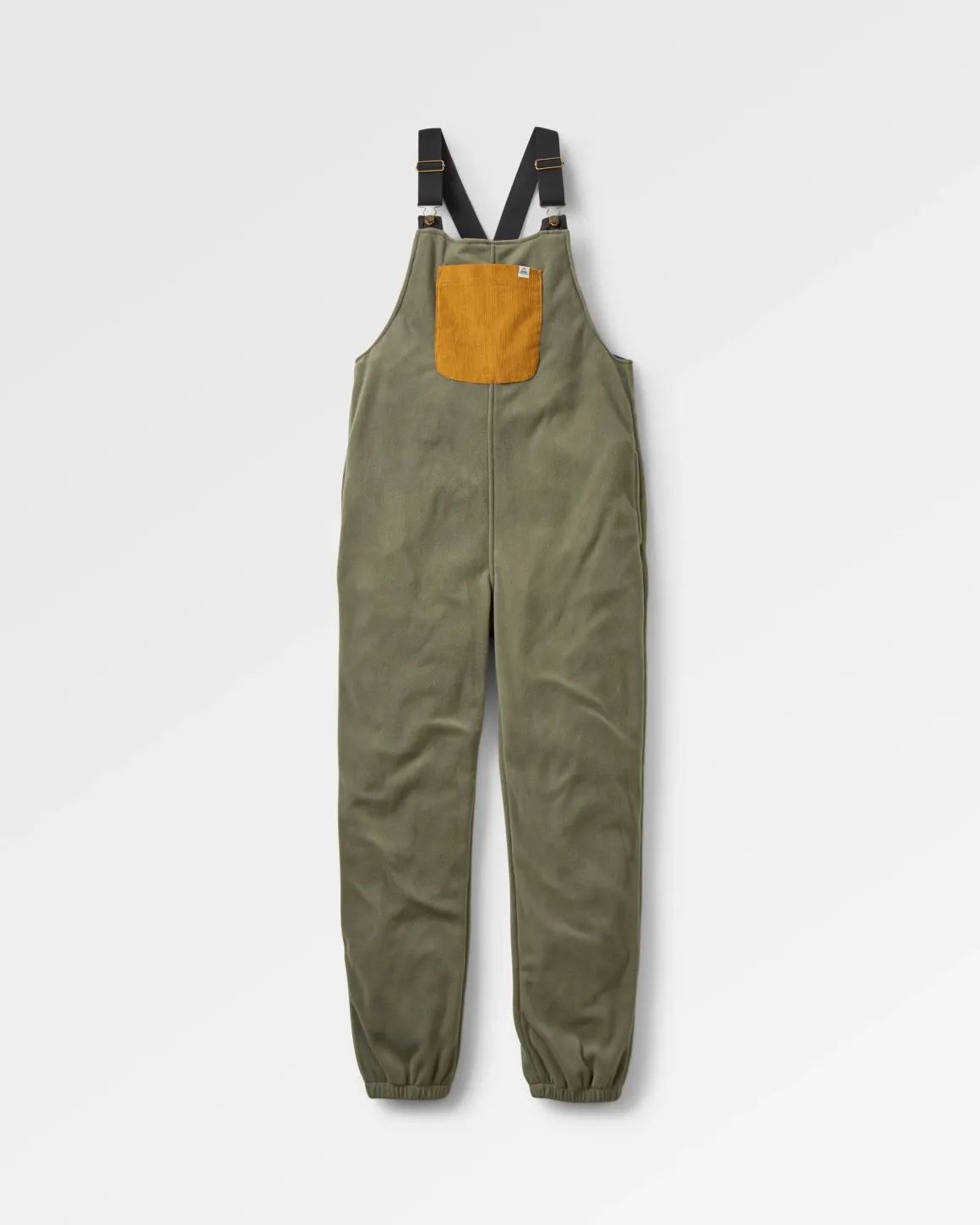 Ace Recycled Polar Fleece Overalls - Dusty Olive