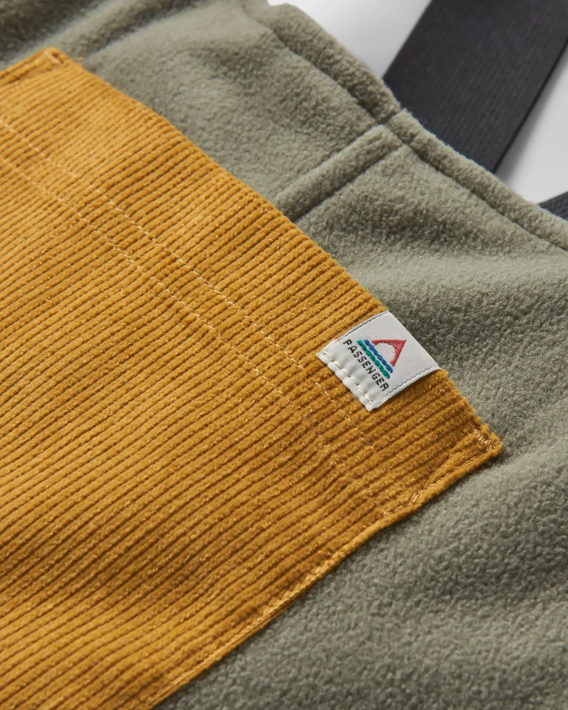 Ace Recycled Polar Fleece Overalls - Dusty Olive