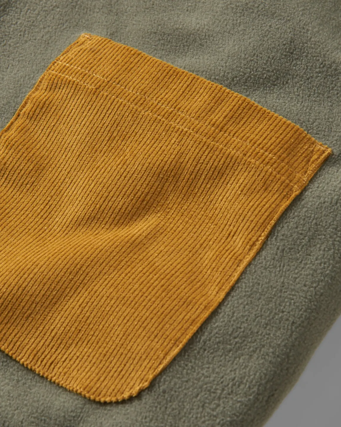 Ace Recycled Polar Fleece Overalls - Dusty Olive