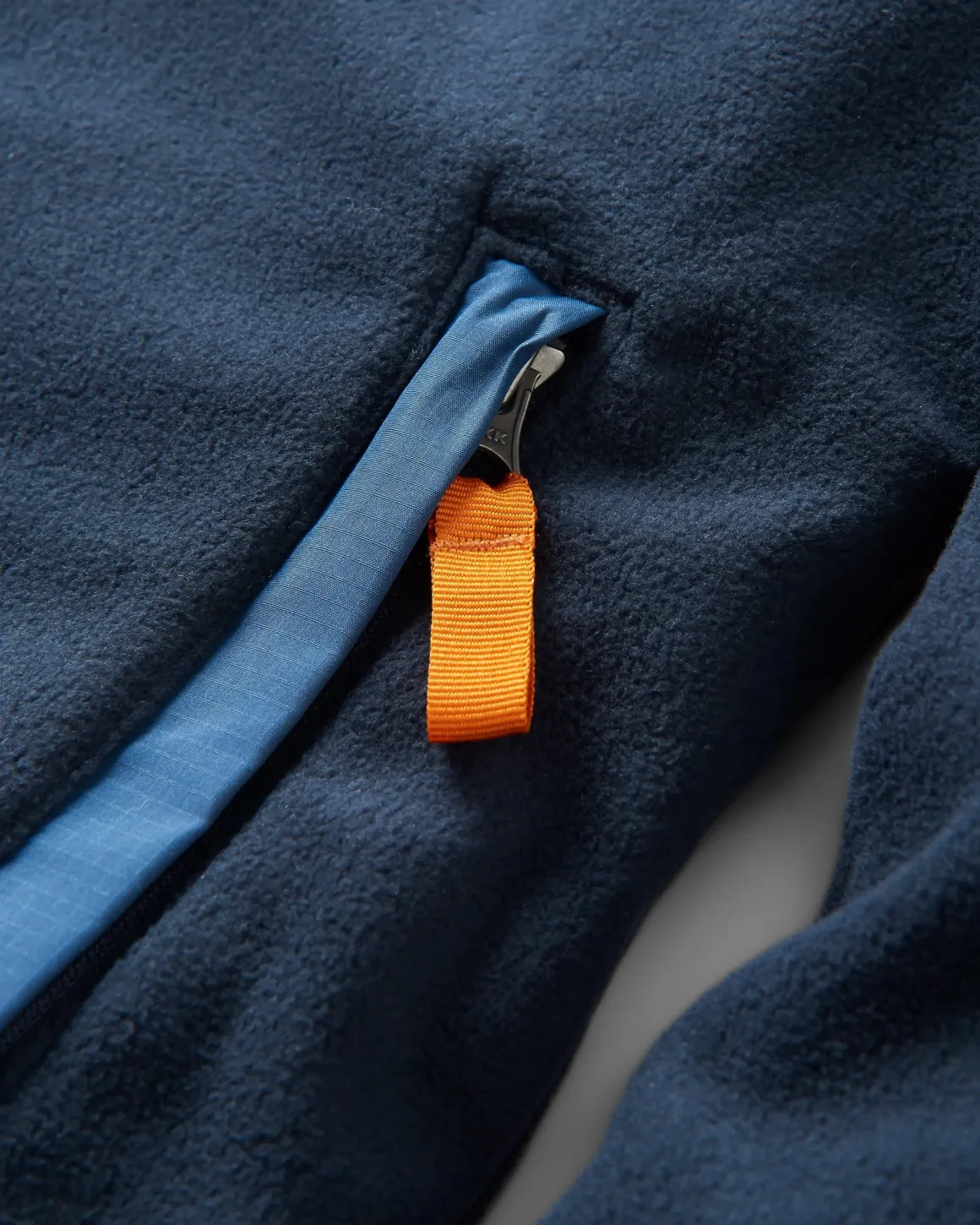 Adrift Recycled Polar Fleece - Deep Navy