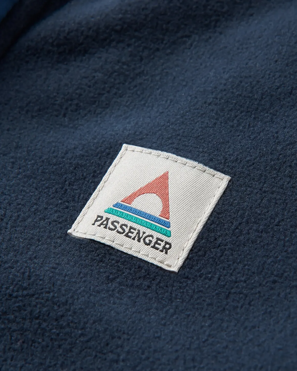 Adrift Recycled Polar Fleece - Deep Navy