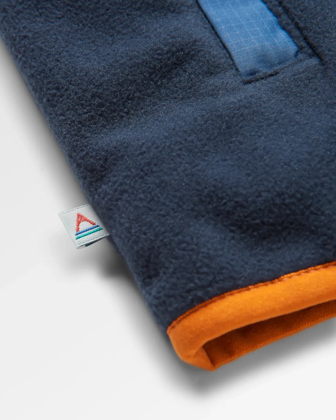 Adrift Recycled Polar Fleece - Deep Navy