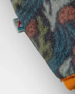 Adrift Recycled Polar Fleece - Ocean Current Black