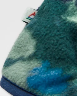 Adrift Recycled Polar Fleece - Alpine Camo Rain Forest