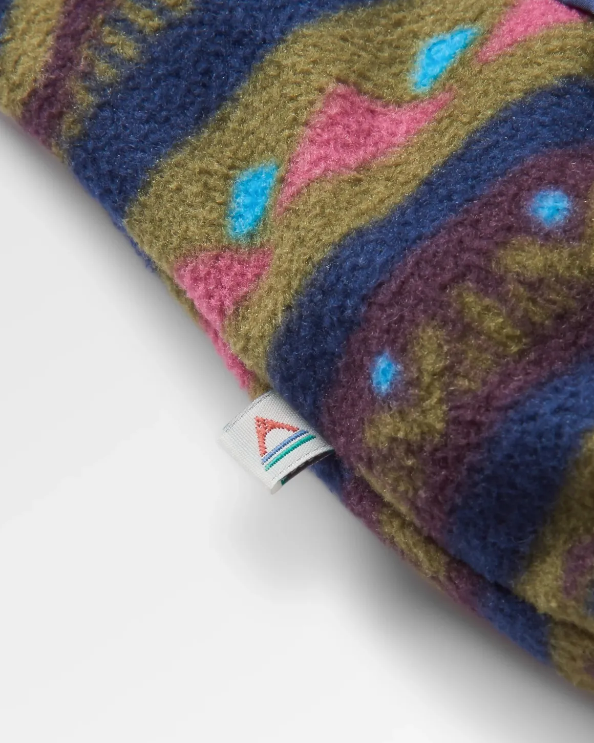Adrift Recycled Polar Fleece - Mountain Geo Multi