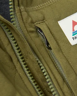 Adventure 2.0 Recycled Deep-Pile Sherpa Fleece - Alpine Camo Khaki Green