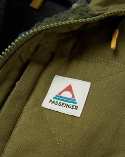 Adventure 2.0 Recycled Deep-Pile Sherpa Fleece - Alpine Camo Khaki Green