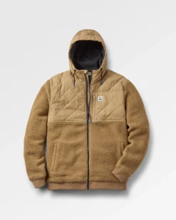 Adventure 2.0 Recycled Deep-Pile Sherpa Fleece - Biscuit