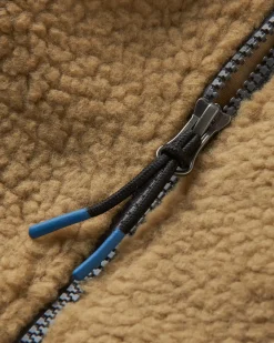 Adventure 2.0 Recycled Deep-Pile Sherpa Fleece - Biscuit