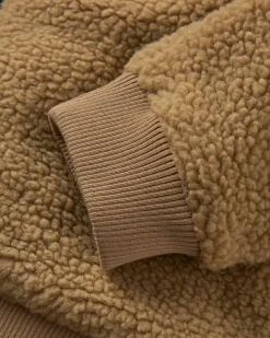 Adventure 2.0 Recycled Deep-Pile Sherpa Fleece - Biscuit