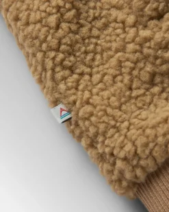 Adventure 2.0 Recycled Deep-Pile Sherpa Fleece - Biscuit