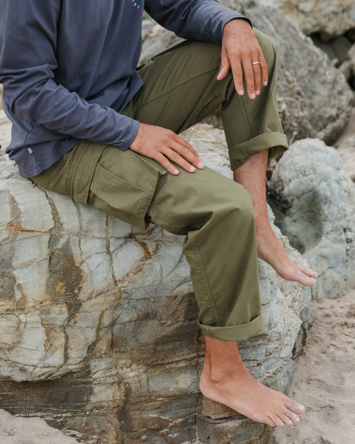Adventurer Cargo Pants - Khaki Green