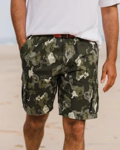 Adventurer Cargo Short - Sycamore Khaki Green Camo