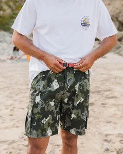 Adventurer Cargo Short - Sycamore Khaki Green Camo