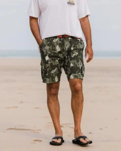 Adventurer Cargo Short - Sycamore Khaki Green Camo