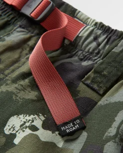 Adventurer Cargo Short - Sycamore Khaki Green Camo