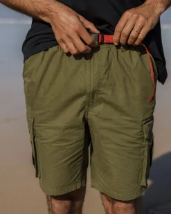 Adventurer Cargo Shorts - Khaki Green
