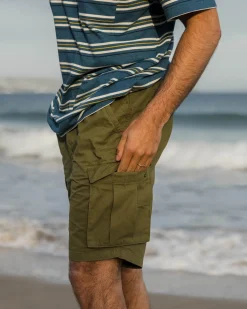 Adventurer Cargo Shorts - Khaki Green