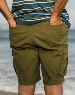Adventurer Cargo Shorts - Khaki Green