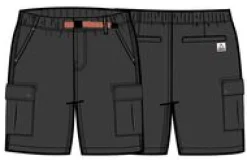 Adventurer Cargo Shorts - Black