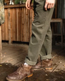 Adventurer Cord Pants - Dusty Olive