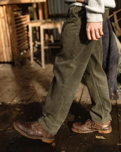 Adventurer Cord Pants - Dusty Olive