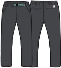 Adventurer Organic Canvas Pants - Charcoal