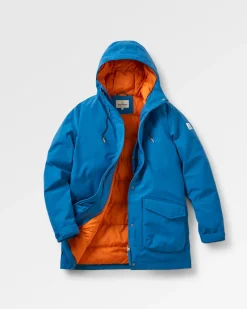 Alaska Recycled Insulated Parka - Blue Steel