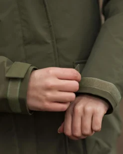 Alaska Recycled Insulated Parka - Khaki Green