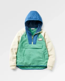 Alexander Recycled Polar Hooded Fleece - Green Spruce