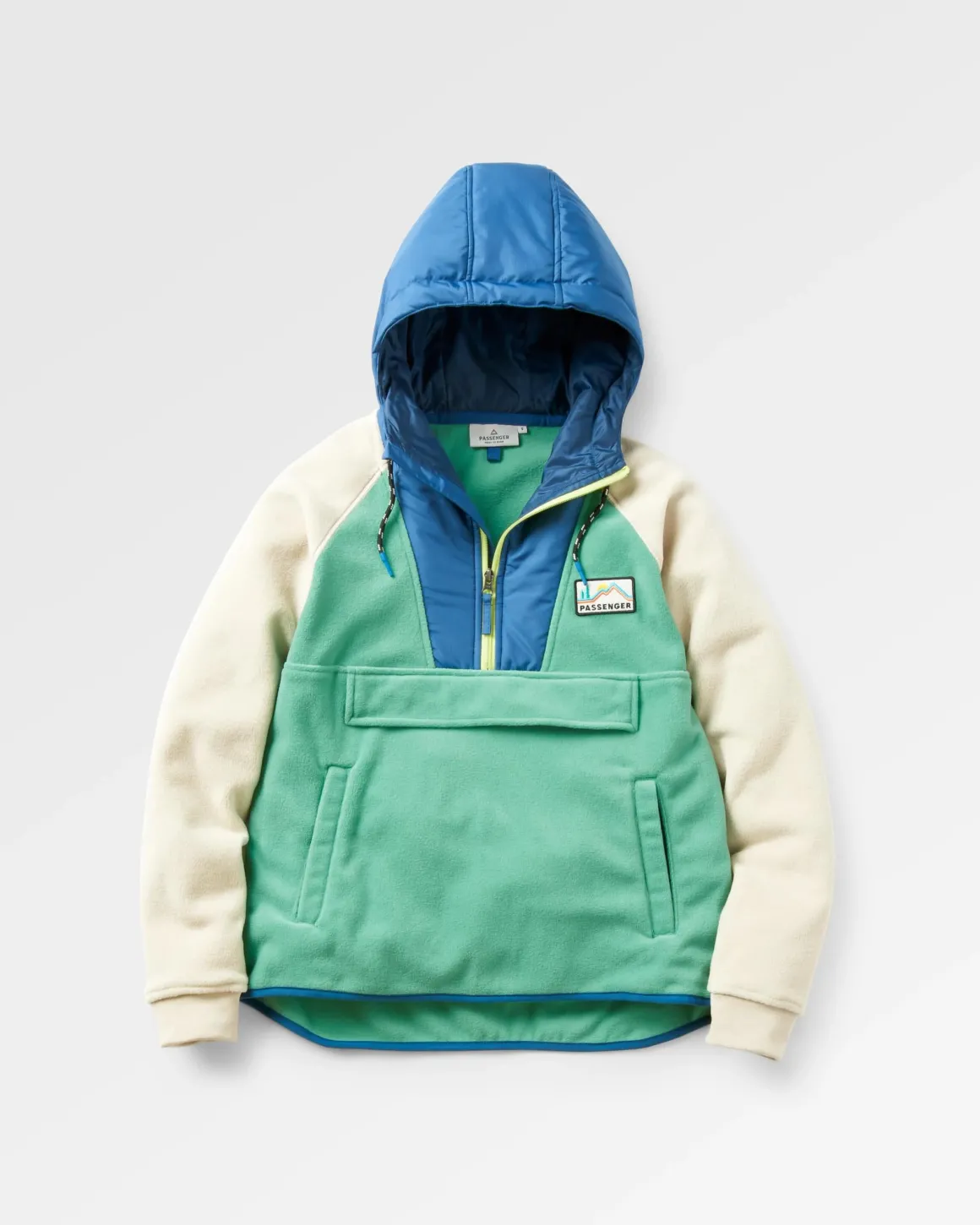 Alexander Recycled Polar Hooded Fleece - Green Spruce